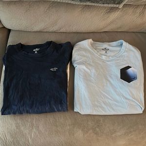 2 Hollister short sleeve shirts